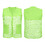 TOPTIE Kids Unisex Volunteer Vest Advertising Zipper Mesh Vest with 2 Pockets