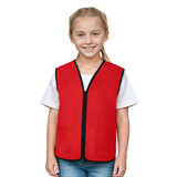 TOPTIE Kids Volunteer Activity Vest Unisex Event Vest with 2 Pockets