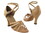 Very Fine 1606 Ladies Latin, Rhythm & Salsa Shoes, Beige Brown Leather, 2.5" Heel, Size 4 1/2