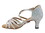 Very Fine 1613Bling Ladies Latin, Rhythm & Salsa Shoes, White Glitter Satin, 2.5" Heel, Size 5