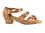 Very Fine 1679 Ladies' Practice Shoes, Brown Satin, 1.5" Heel, Size 4 1/2