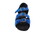 Very Fine 1679LEDSS Ladies Dance Shoes, Blue, 1.5" Heel, Size 4 1/2