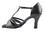 Very Fine 1683 Ladies Latin, Rhythm & Salsa Shoes, Black Leather, 2.5" Heel, Size 4 1/2