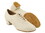 Very Fine 2003LEDSS-Split Ladies' Practice Shoes, Beige Leather, 1.5" Heel, Size 5