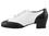 Very Fine 2008 Ladies' Practice Shoes, Black Leather/White Leather, 1.5" Heel, Size 4 1/2