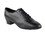 Very Fine 2302 Five Eyes Mens Latin & Rhythm Shoes, Black Leather, 1.5" High Heel, Size 6 1/2