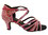 Very Fine 3037Bling Ladies Latin, Rhythm & Salsa Shoes, Red Glitter Satin, 2.5" Heel, Size 5