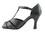 Very Fine 6006 Ladies Cuban heel Shoes, Black Leather, 1.3" Heel, Size 4 1/2