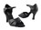 Very Fine 6029 Ladies Dance Shoes, Black Leather, 1.3" Heel, Size 4 1/2