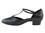 Very Fine 6819FT Ladies' Practice Shoes, Black, 1" Heel, Size 4 1/2
