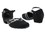 Very Fine 8881 Ladies' Practice Shoes, Black Nubuck/Black Trim, 1" Women Heel, Size 5