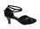 Very Fine 9692LEDSS Ladies Standard & Smooth Shoes, Black Suede/Black Patent Trim, 2.5" Heel, Size 4 1/2