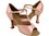 Very Fine C1609 Ladies Dance Shoes, Flesh Satin, 2.5" Spool Heel (PG), Size 4 1/2