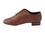 Very Fine C2503 Mens Standard & Smooth Shoes, Coffee Brown Leather, 1" Heel, Size 6 1/2
