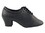 Very Fine C2601 Ladies' Practice Shoes, Black Leather, NJ-1.6" Medium Heel, Size 4 1/2