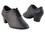 Very Fine C2601 Ladies' Practice Shoes, Black Leather, NJ-1.6" Medium Heel, Size 4 1/2