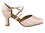 Very Fine C9691 Ladies Standard & Smooth Shoes, Flesh Satin, 2.5" Spool Heel (PG), Size 5