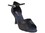 Very Fine CD2076 Ladies Dance Shoes, Black Satin, 2.5" Flare Heel, Size 4 1/2