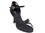 Very Fine CD2177 Ladies Dance Shoes, Black Satin, 2.5" Flare Heel, Size 4 1/2