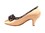 Very Fine CD5507LE Ladies Dance Shoes, Tan Satin, 2.5" Slim Heel, Size 4 1/2