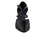 Very Fine CD6017 Ladies Dance Shoes, Black Satin, 2.5" Slim Heel, Size 4 1/2