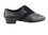 Very Fine CD9001A Men Dance Shoes, Black Leather/Nubuck, 1" Heel, Size 6 1/2