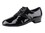 Very Fine CD9001B Men Dance Shoes, Black Patent, 1" Heel, Size 7