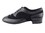 Very Fine CD9002B Men Dance Shoes, Black Leather/Suede, 1'' Heel, Size 6 1/2