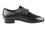 Very Fine CD9003A Men Dance Shoes, Black Leather/Nubuck, 1'' Heel, Size 6 1/2