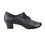 Very Fine CD9320 Men Dance Shoes, Black Leather, 1.5" Heel, Size 7