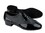 Very Fine CM100101 (2510) Mens Latin & Rhythm Shoes, Black Patent/Black Leather, 1" Low Heel, Size 6 1/2