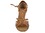 Very Fine S1008CC Ladies Latin, Rhythm & Salsa Shoes, Copper Tan Satin, 2.5" Spool Heel (PG), Size 5