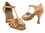 Very Fine S9273 Ladies Dance Shoes, Tan Satin, 2.5" Spool Heel (PG), Size 4 1/2