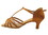 Very Fine SERA16612 (RCCL-16612) Ladies Latin, Rhythm & Salsa Shoes, Dark Tan Satin/Flesh Mesh, 2.5" Heel, Size 5