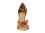 Very Fine SERA1675 Ladies Dance Shoes, Dark Tan Satin, 2.5" Heel, Size 4 1/2