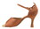 Very Fine SERA1680 Ladies Dance Shoes, Dark Tan Satin, 2.5" Heel, Size 4 1/2