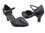 Very Fine SERA3540 Ladies Standard & Smooth Shoes, Black Satin, 2.5" Heel, Size 4 1/2