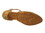 Very Fine SERA3541 Ladies Cuban heel Shoes, Brown Satin, (318)- 2.2" Thick Cuban Heel, Size 5