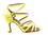 Very Fine SERA5008 Ladies Latin, Rhythm & Salsa Shoes, Fluorescent Grass Yellow, 2.5" Heel, Size 4 1/2