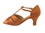 Very Fine SERA6006 Ladies Dance Shoes, Dark Tan Satin, 2.5" Heel, Size 5