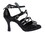 Very Fine SERA7017 Ladies Dance Shoes, Black, 2.5" Heel, Size 4 1/2