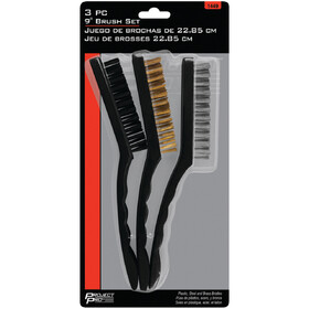 Project Pro 1449 3 pc. 9" Plastic Brush Set