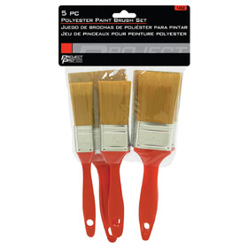 Project Pro 1452 5 pc. Polyester Paint Brush Set