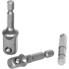 Project Pro 1503 3 pc. Power Drive Socket Adapter Set