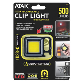 ATAK 179 500LM Li-Ion COB Clip Light