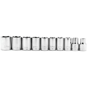 Project Pro 1906 10 pc. 1/2" Drive Metric Socket Set
