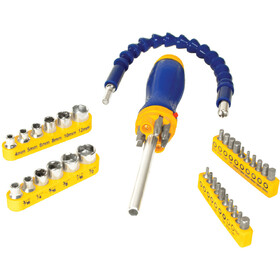 Project Pro 1951 44 pc. Ratcheting Bit Driver Set
