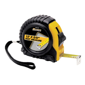 Performance Tool 20122 12' x 5/8" Tape Measure