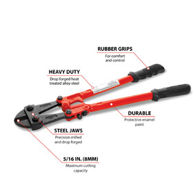 Performance Tool BC-18 18" Bolt Cutter