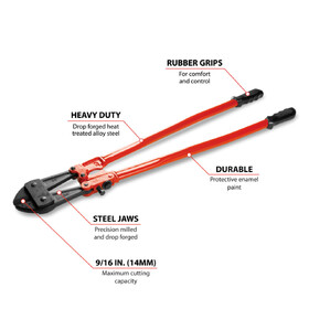 Performance Tool BC-36 36" Bolt Cutter